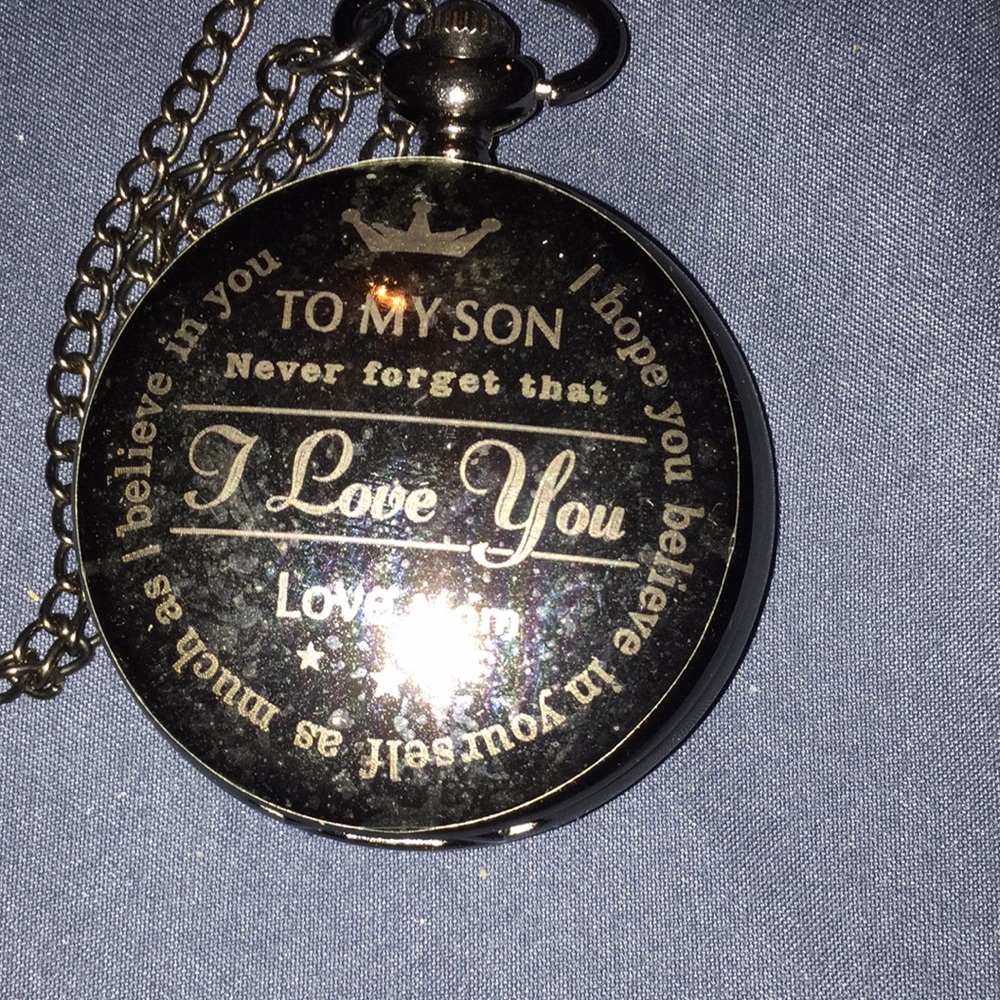 To my son pocket watch